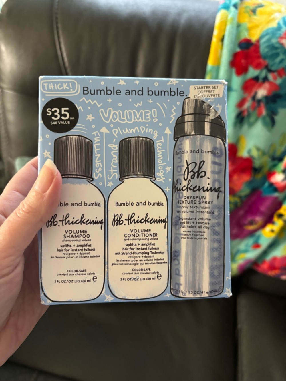 Bumble and bumble Thickening Volume Kids Hair Set - Light Blue Packaging